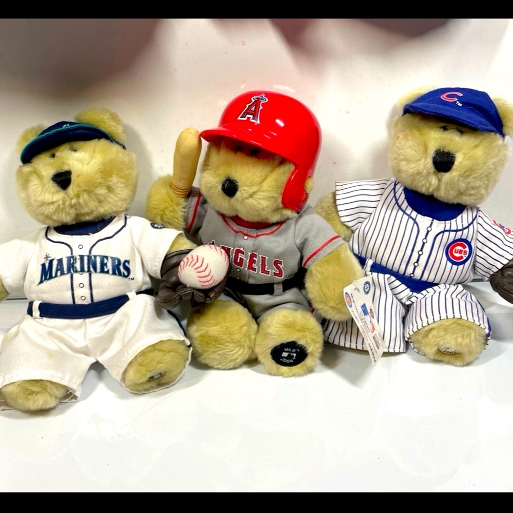 Starbucks Bearista MLB Baseball Team Teddy Bears